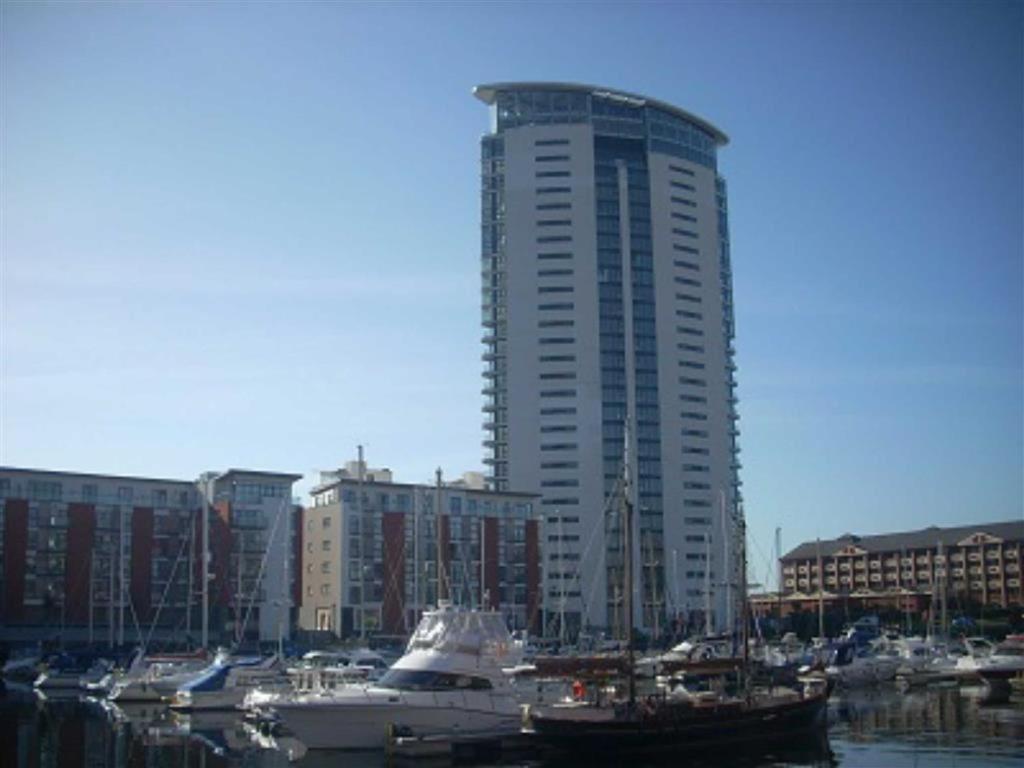 Ferienwohnung Beach On The Doorstep Meridian Tower Marina Swansea Exterior foto