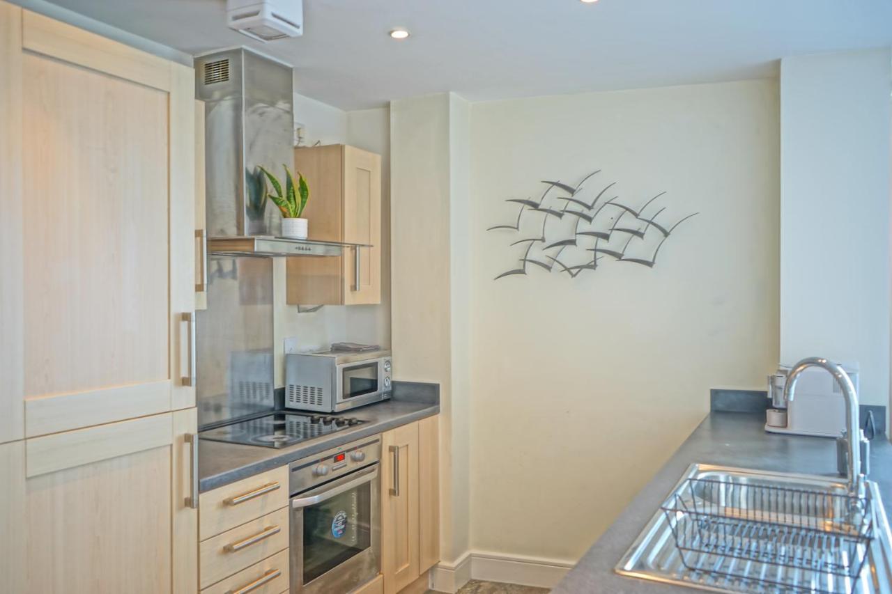 Ferienwohnung Beach On The Doorstep Meridian Tower Marina Swansea Exterior foto